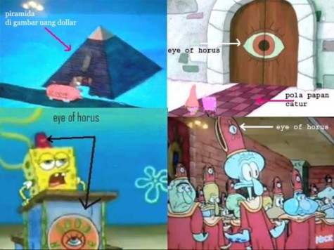 all seeing eye - spongebob